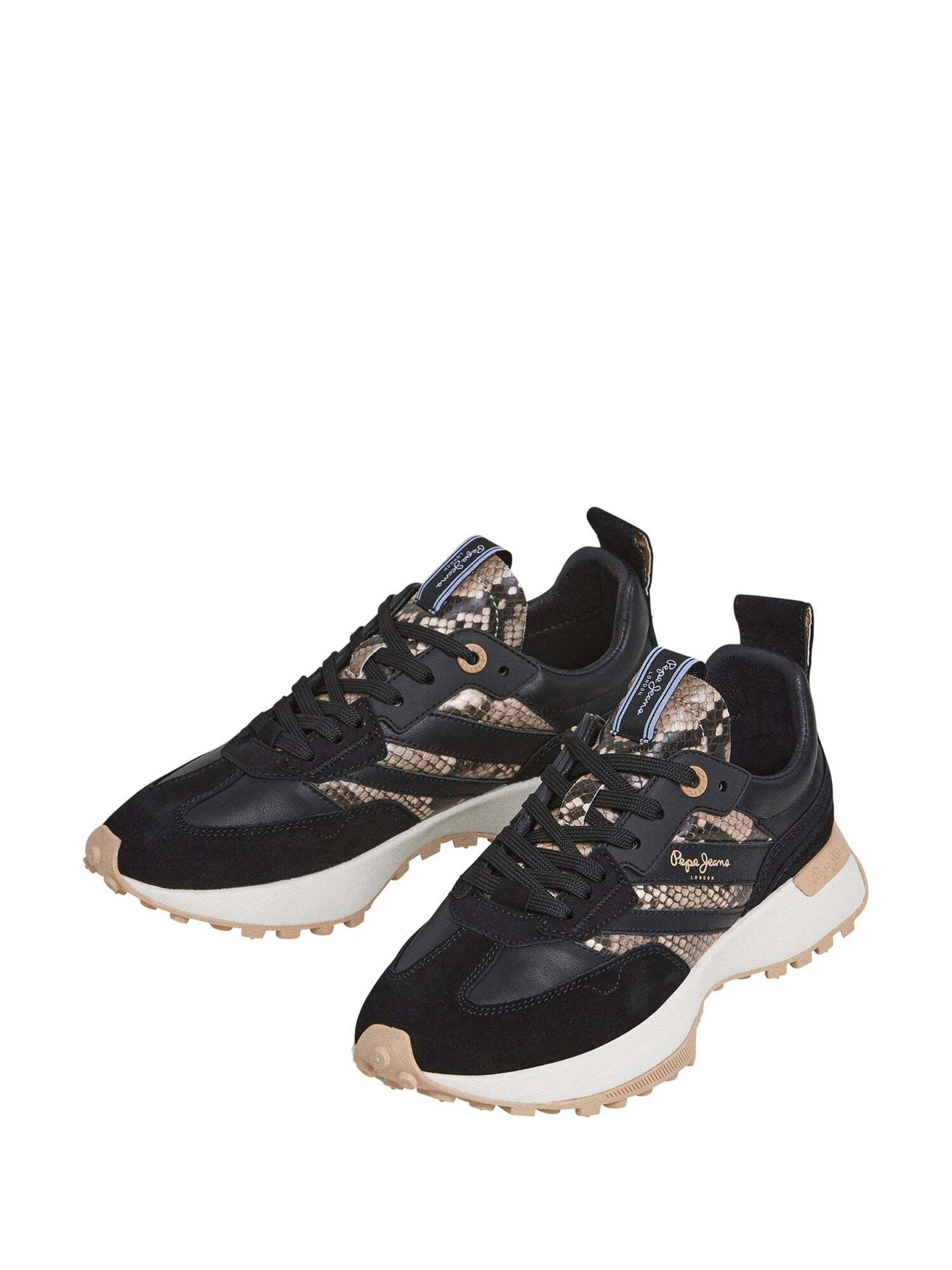 Baskets basses 'Lucky Fenix W' Pepe Jeans en noir