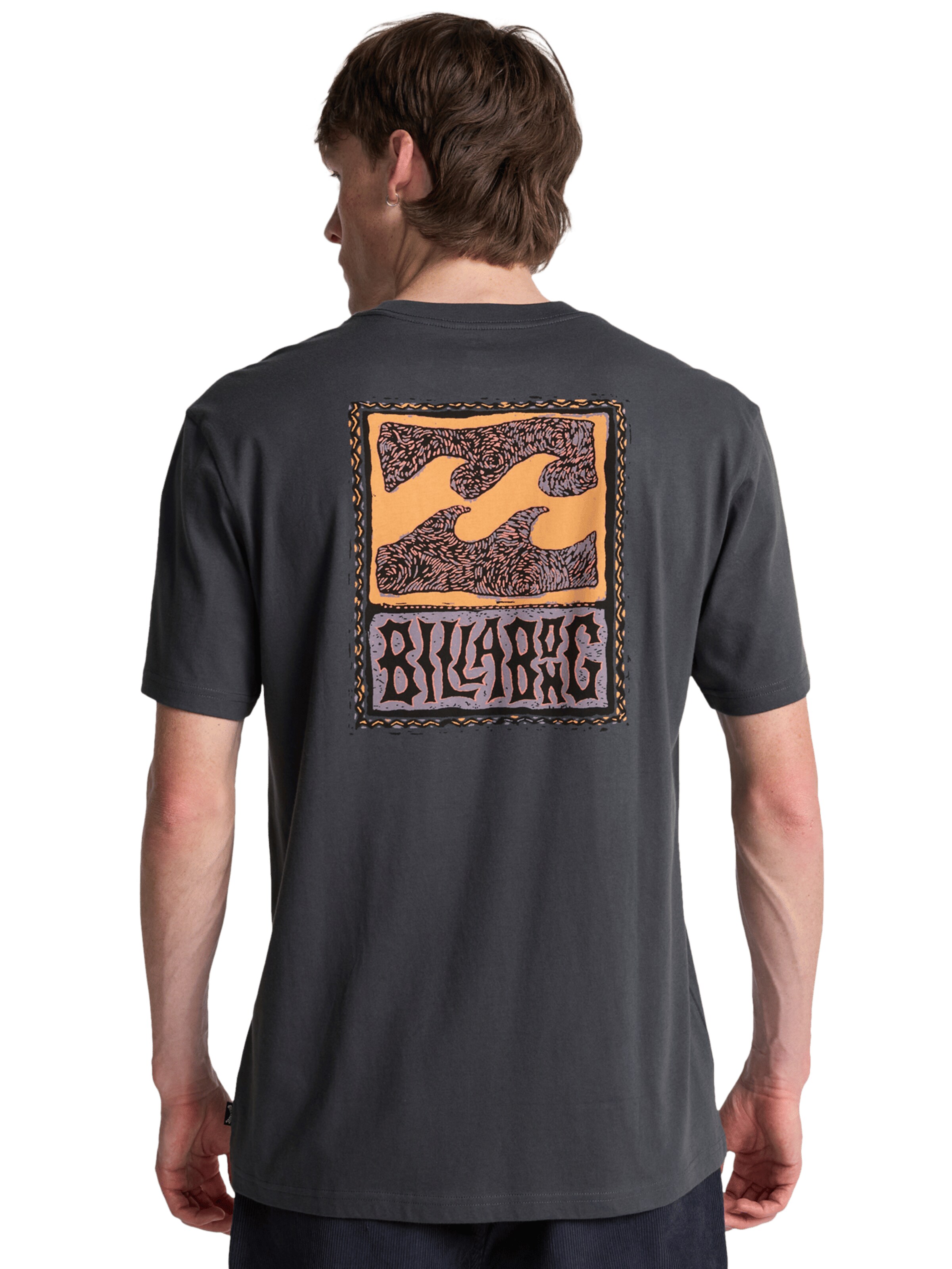 BILLABONG Shirt 'Stamp' in Grey