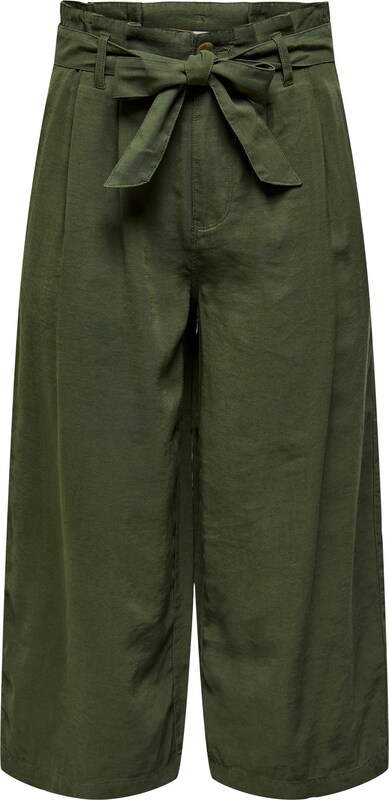 ONLY Wide Leg Hose 'Aminta-Aris' in Oliv IV6560 ONLY Wide Leg Hose 'Aminta-Aris' in Oliv IV6560