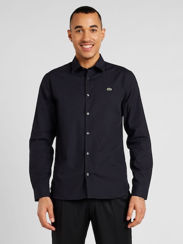 LACOSTE Regular fit Overhemd in Blauw: voorkant