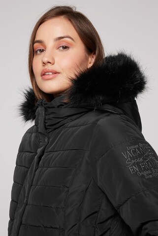 Soccx Winter Coat in Black