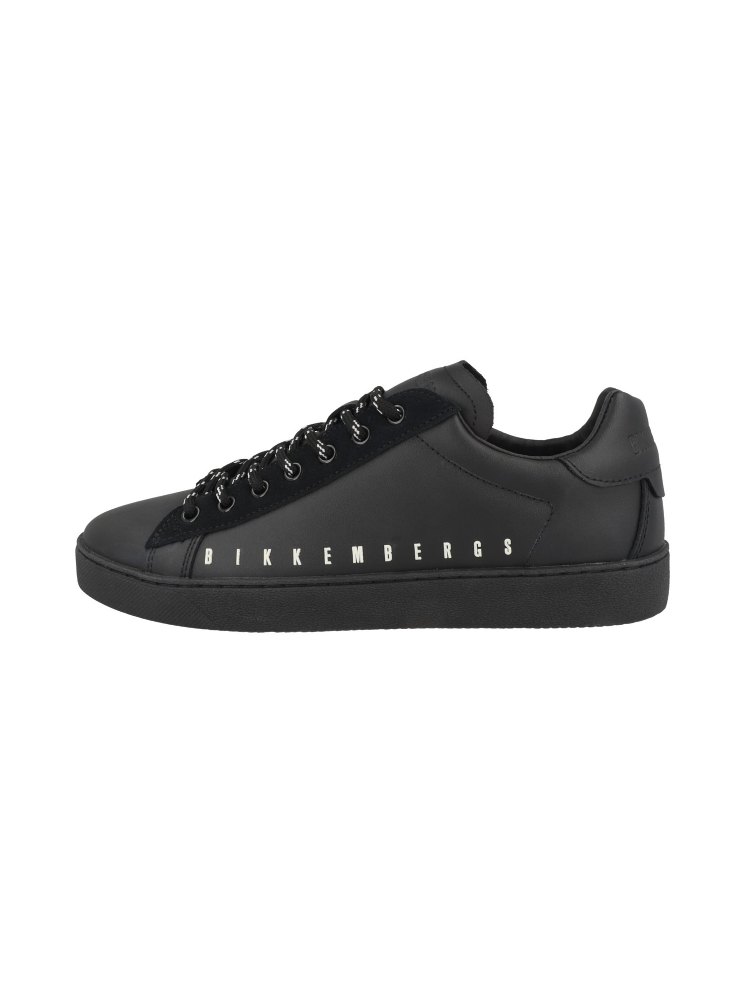 Sneaker bassa 'Recoba' di BIKKEMBERGS in nero: frontale