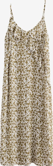 Vasarinė suknelė iš Next, spalva – rusvai žalia / balta, Prekių apžvalga