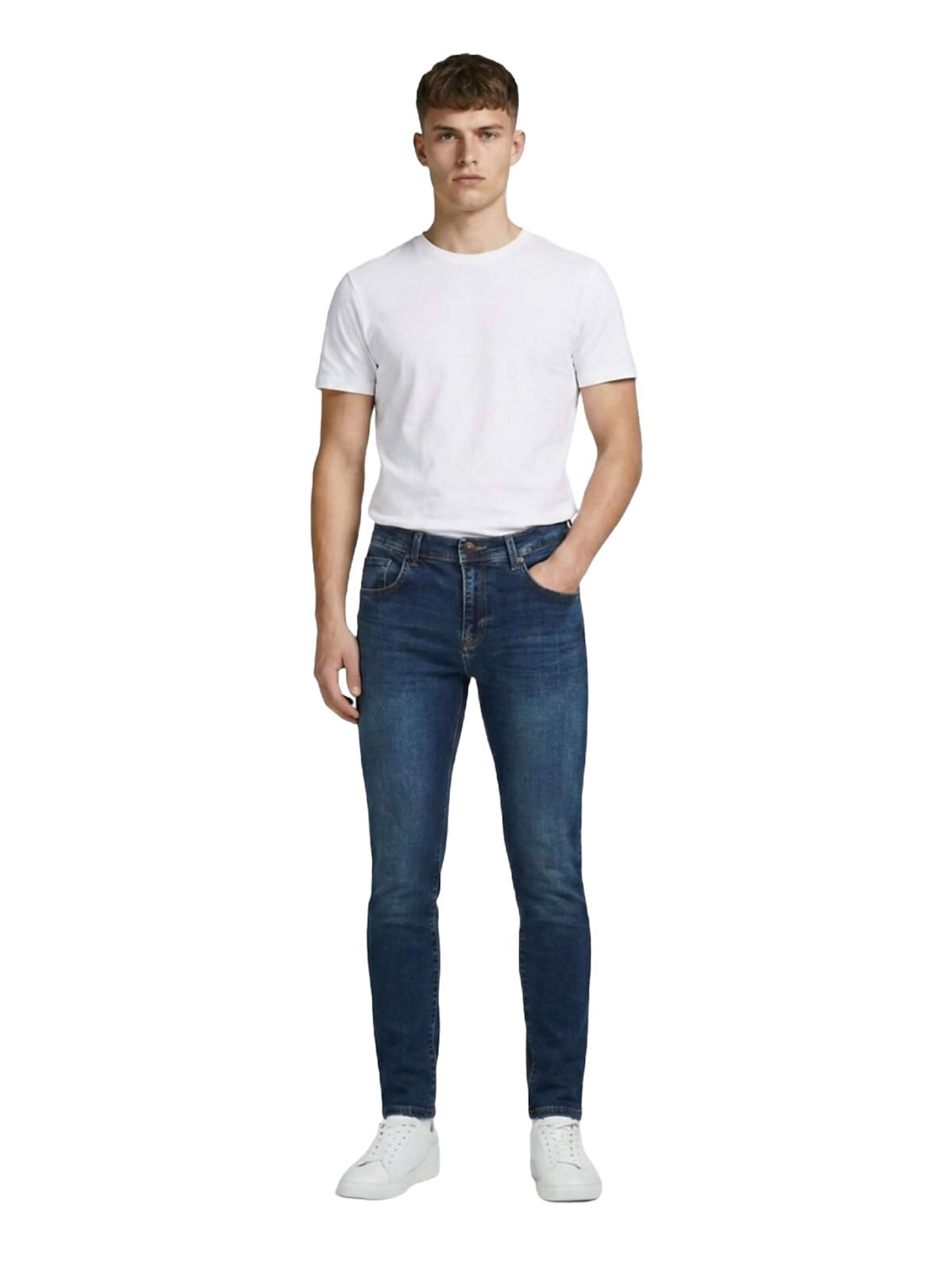 LTB Jeans - Skinny Vaquero 'LTB Jeans Herren Diego X Y Skinny Mid Waist Jeans' en azul: frente