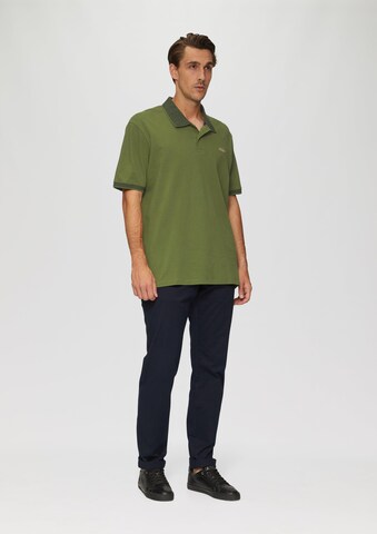 s.Oliver Men Tall Sizes Poloshirt in Grün