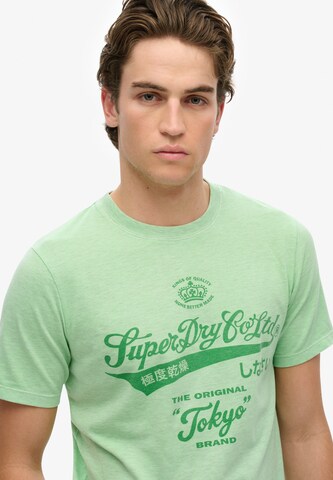 T-Shirt Superdry en vert