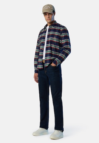 North Sails Regular Fit Skjorte i blå