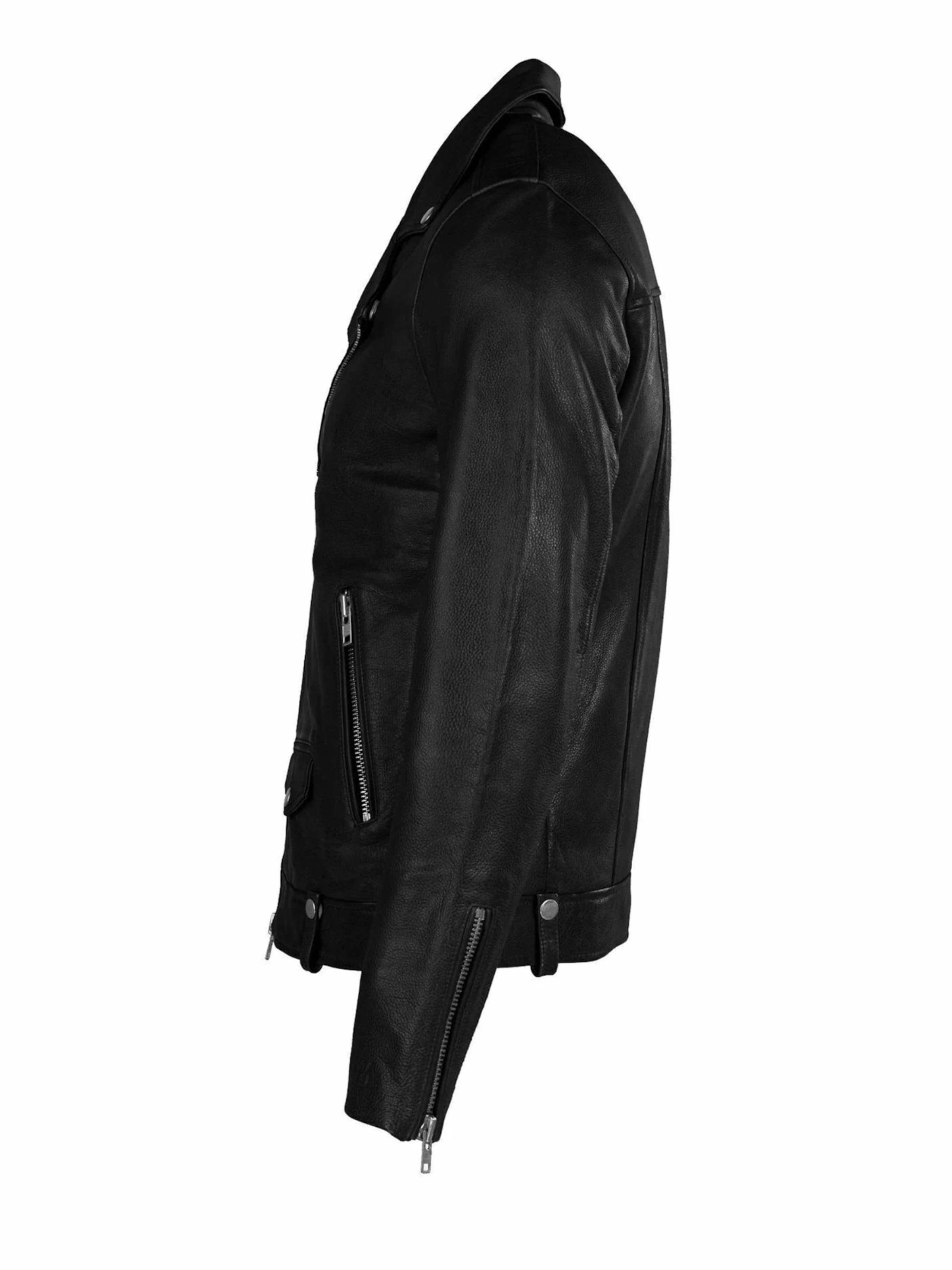 Veste mi-saison 'Owen' still Nordic en noir