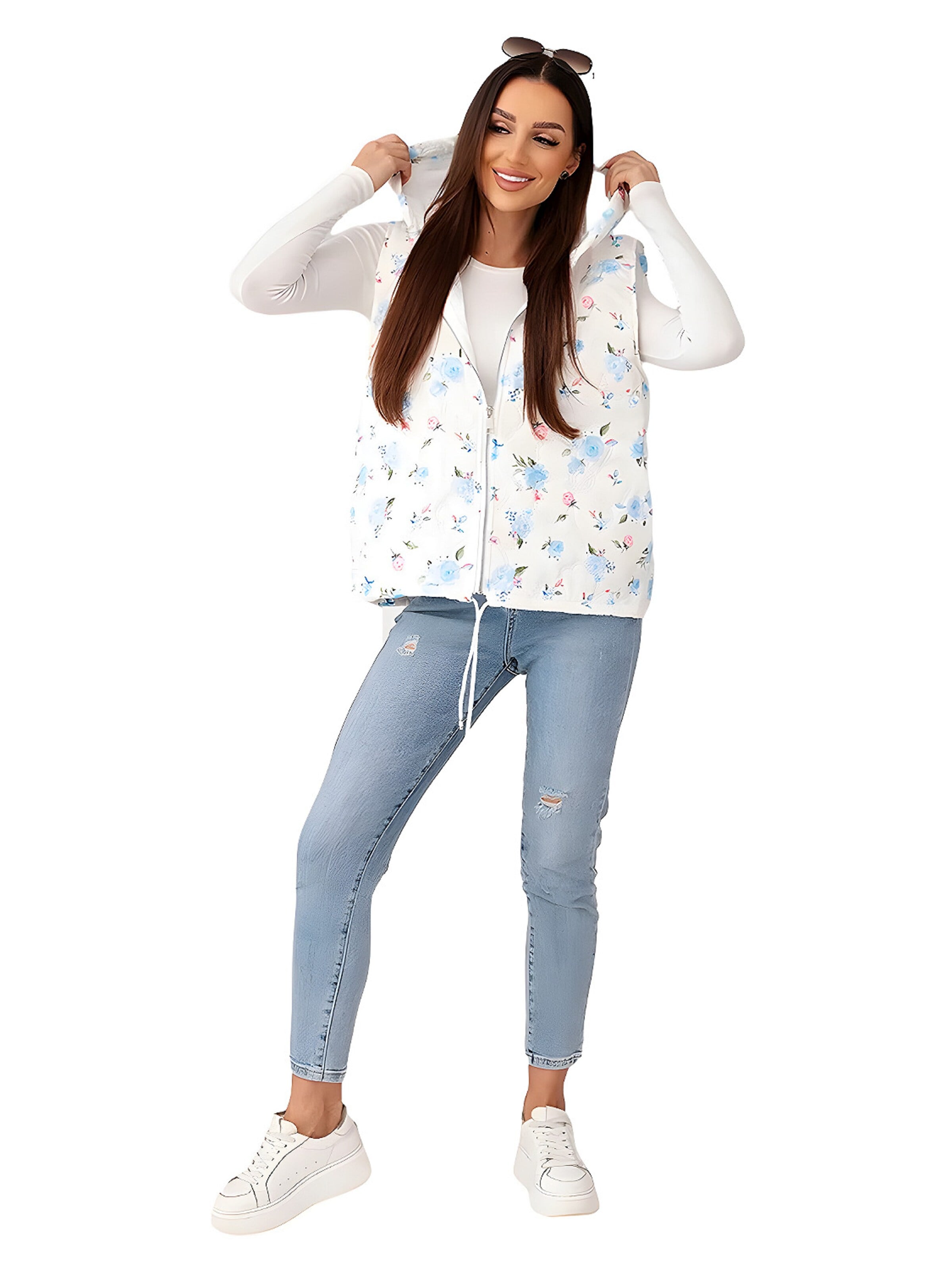 Lumera Weste‌‌‌‌‌‌‌‌‌ in Blau: Vorderseite