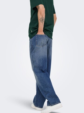 Only & Sons - regular Vaquero 'ONSFADE' en azul