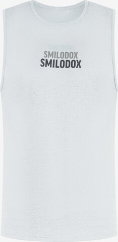 T-Shirt fonctionnel Smilodox en gris : devant