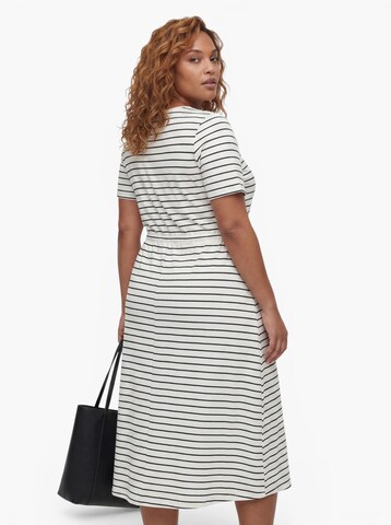 Robe 'CARBloom' ONLY Carmakoma en blanc