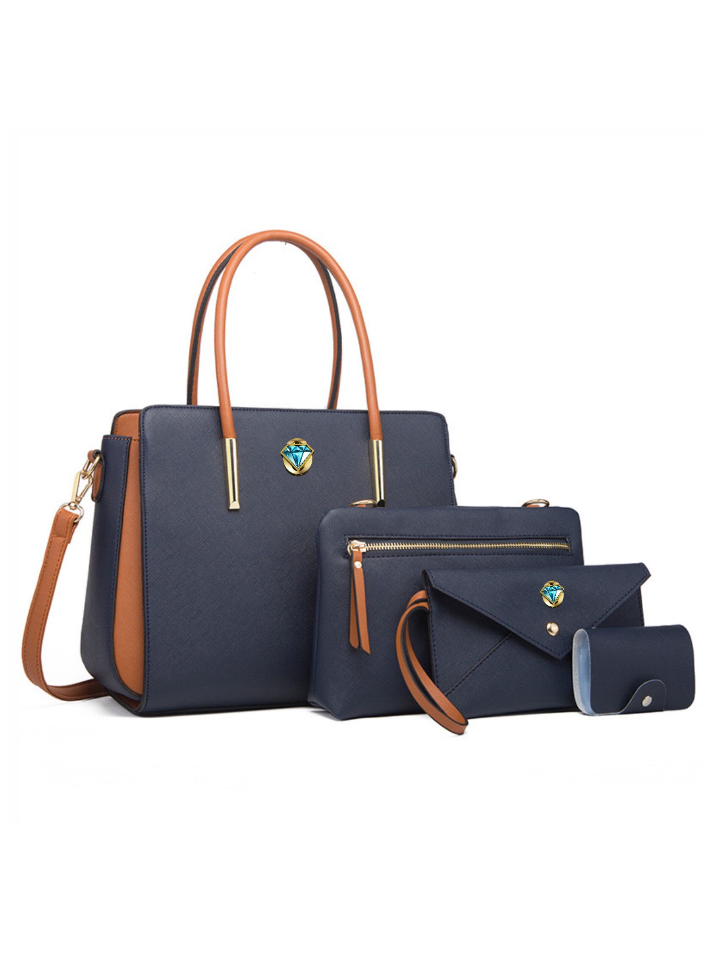 Elegon Handbag 'Model Turkey' in Blue: front