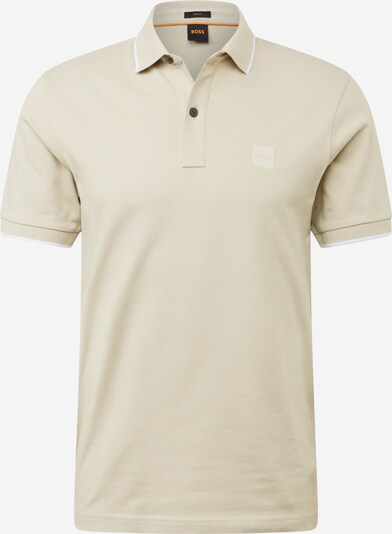 BOSS Shirt 'Passertip' in Beige / White, Item view