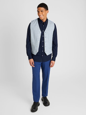 JACK & JONES Gilet 'RIVIERA' in Blauw