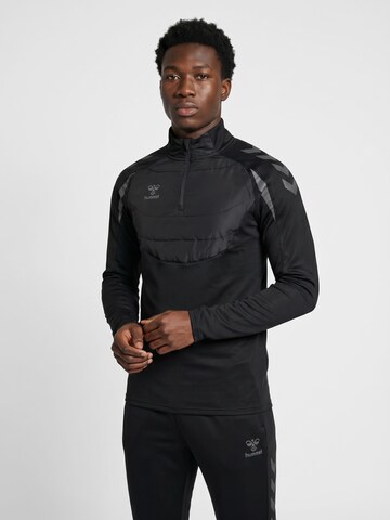 T-Shirt fonctionnel 'Btc' Hummel en noir : devant