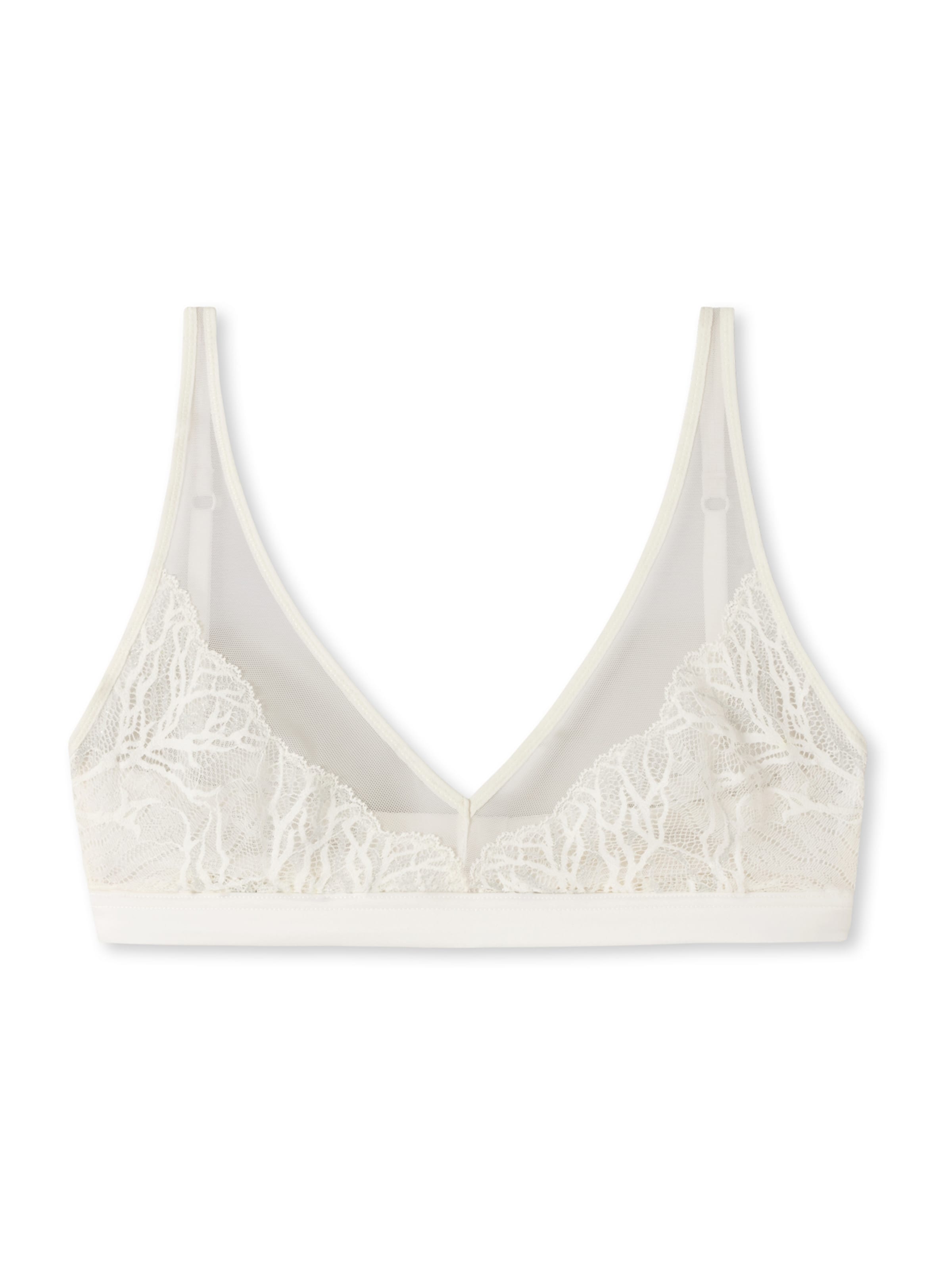 SCHIESSER Bustier BH in Weiß: Vorderseite