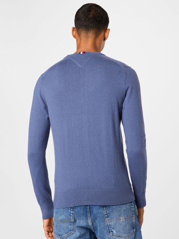 TOMMY HILFIGER Regularny krój Sweter w kolorze niebieski