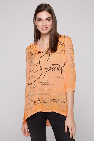 Soccx Tunic 'Wanderlust' in Orange: front