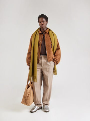 Only & Sons Loosefit Παντελόνι πλισέ 'ONSMIRO' σε μπεζ