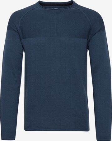 BLEND Sweatshirt 'ADRIANO' in Blauw: voorkant