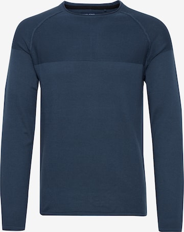 BLEND Sweatshirt 'ADRIANO' in Blauw: voorkant