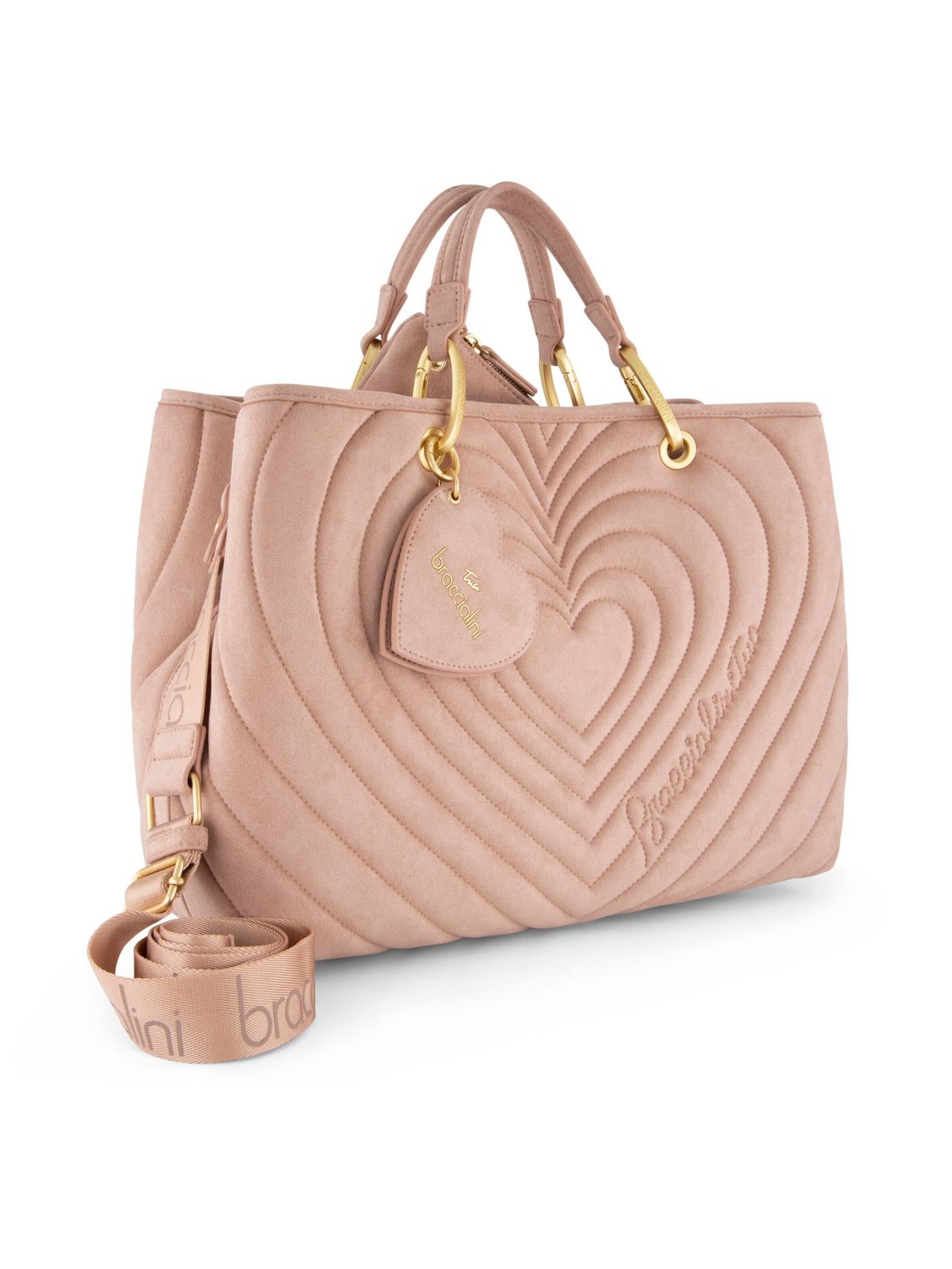 Braccialini - Bolso de mano 'Beth Matelassé' en rosa