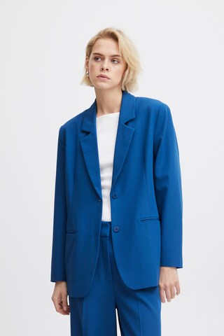 ICHI Blazers 'Lexi' in Blauw: voorkant