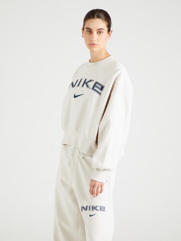Nike Sportswear Sweatshirt 'PHNX FLC' in Beige