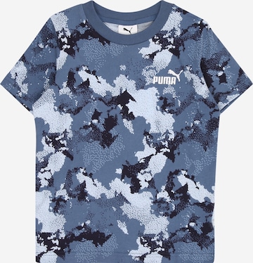 PUMA Shirt 'Essentials' in Blue: front