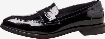 LLOYD Schuhe aus Glanzleder in Schwarz: front