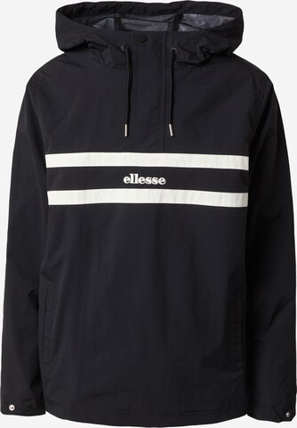 ELLESSE מעילים לעונת מעבר 'Olivieri' בשחור: מלפנים