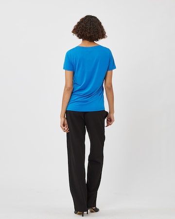 minimum T-Shirt 'Rynih' in Blau