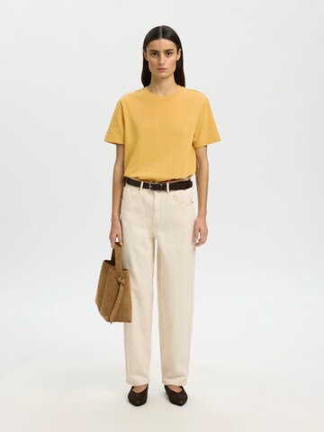 SELECTED Shirt 'SLFESSENTIAL' in Orange