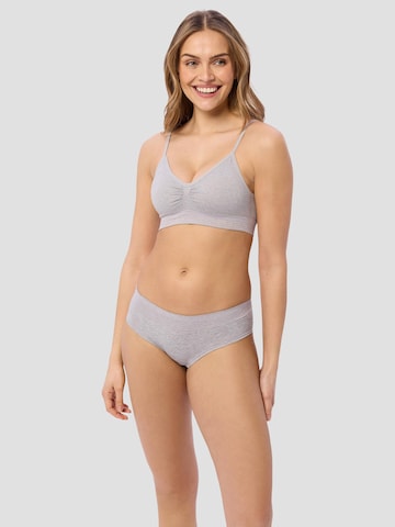BeeDees Top 'Bustier Comfee Strap Top' in Grey