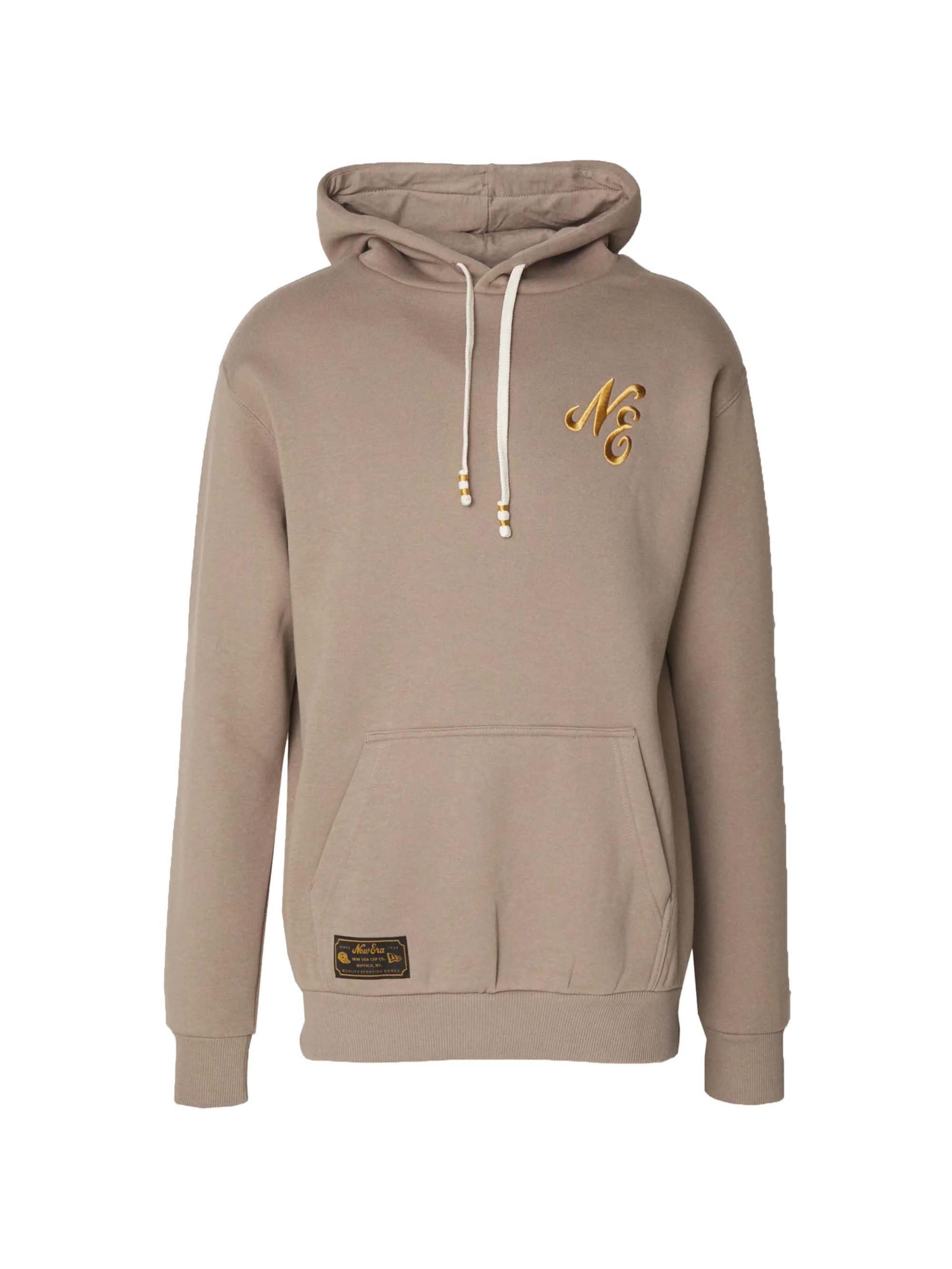 NEW ERA Sweatshirt in Braun: Vorderseite