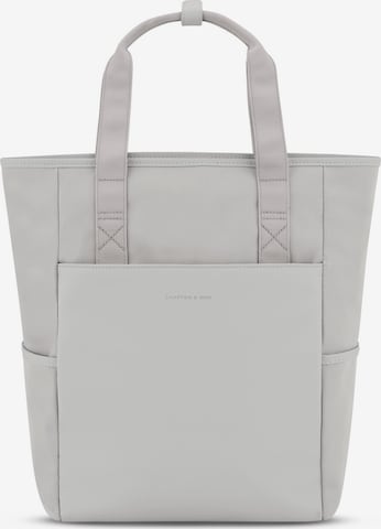 Kapten & Son Rucksack 'Lindby' in Grau: Vorderseite