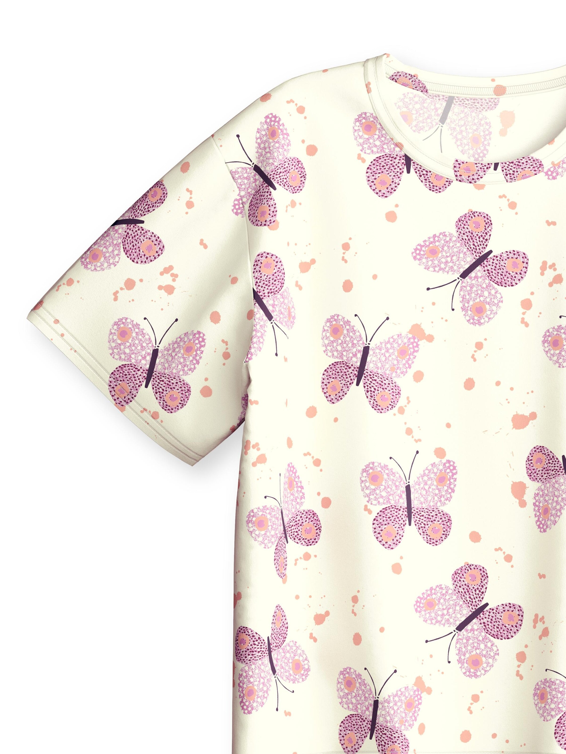 CALIDA Pajamas 'Butterfly' in Pink