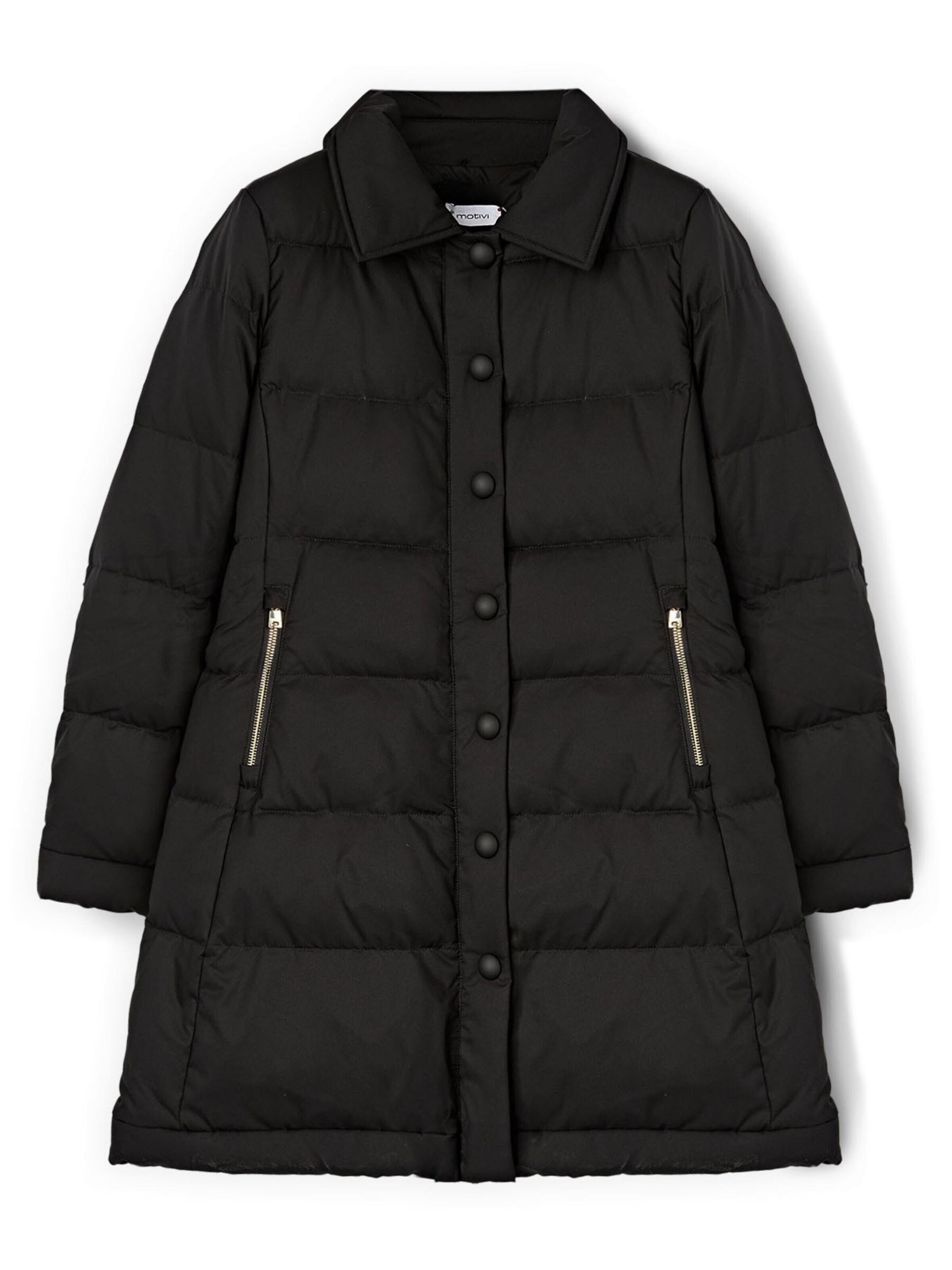 Veste d’hiver MOTIVI en noir : devant