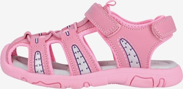 Graffiti Sandals & Slippers 'Kama' in Pink