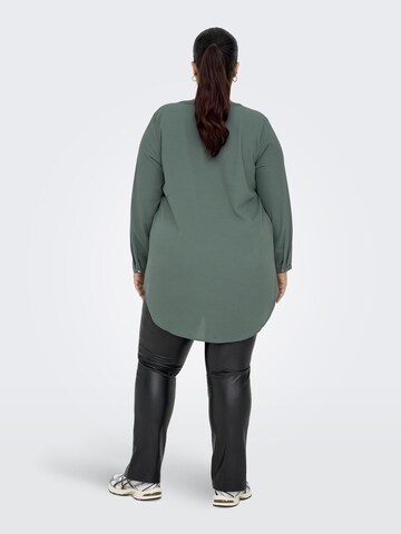 ONLY Carmakoma Blouse in Groen