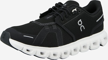 On Running Shoes in Black: front