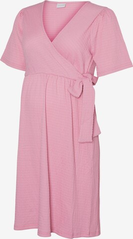 MAMALICIOUS Kleid 'LIMA TESS' in Pink: predná strana