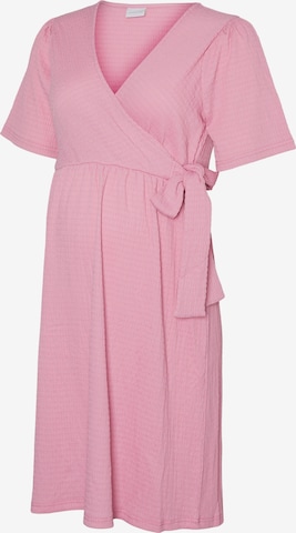 MAMALICIOUS Kleid 'LIMA' in Pink: predná strana