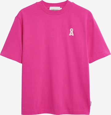 ARMEDANGELS Shirt 'ICONIC Å TARJAA' in Pink: front