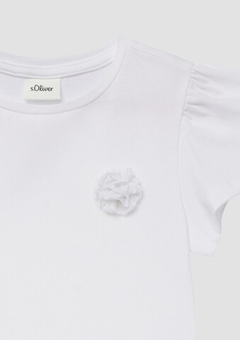 s.Oliver T-Shirt in Weiß