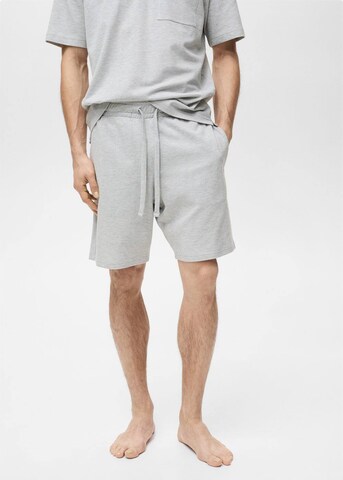 MANGO MAN Short Pajamas in Grey