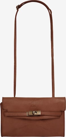 Samantha Look Crossbody Bag in Brown: front