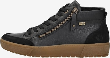 Chaussure à lacets 'Veterschoenen Hoog' REMONTE en noir : devant