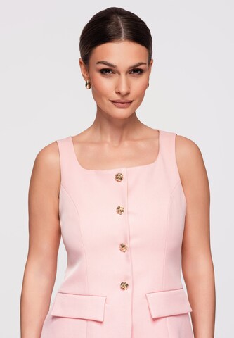 Robe fourreau Ombre en rose